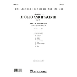 Overture from Apollo and Hyacinth - Conductor Score (Full Score)